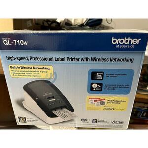 Brother QL-710W Wireless Label Thermal Printer